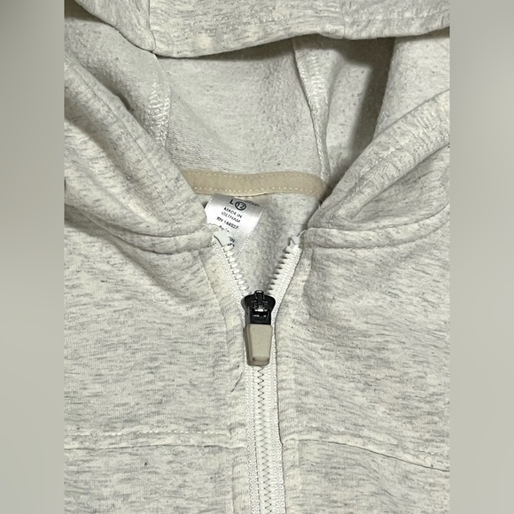 90 Degrees by Reflex Girls Cloud Plush Ludlow Jacket Gray Zip-Up Hoodie Large 12 - Picture 5 of 15